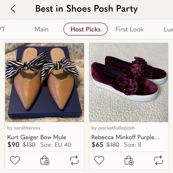 🎉HP🎉 Kurt Geiger Bow Tan Brown Mule Shoes Size EU 39 - Picture 7 of 8